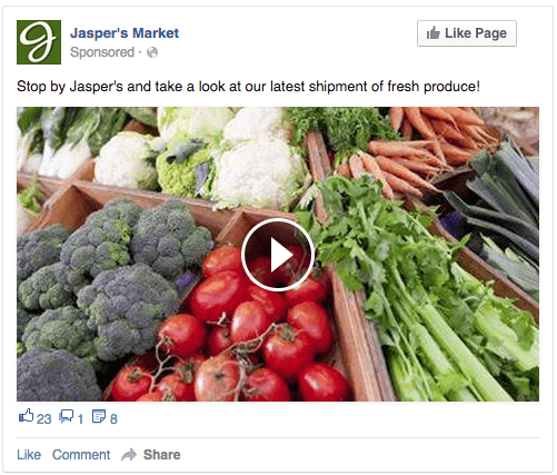Facebook - Desktop News Feed Video Ad