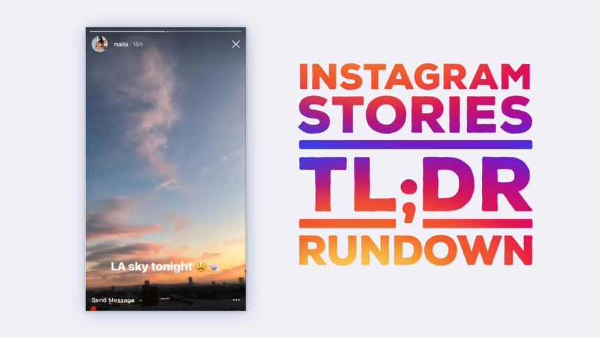 Blue sky Blog Post: The TL;DR Rundown on Instagram Story Ads