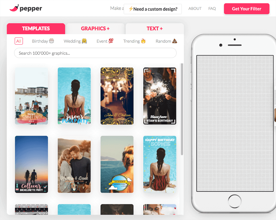 pepperfilters online tool