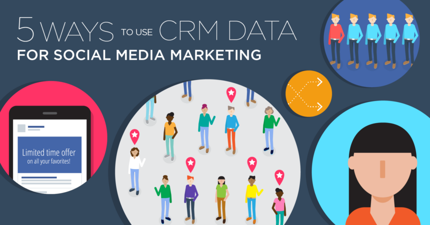 Blue sky Blog Post: 5 ways to use CRM data for social media marketing